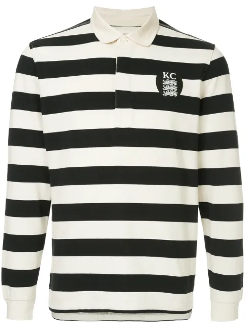 KENT & CURWEN LONG-SLEEVED LOGO POLO SHIRT