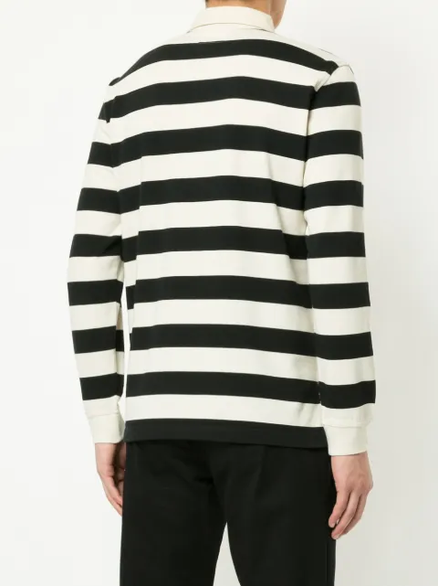 KENT & CURWEN LONG-SLEEVED LOGO POLO SHIRT