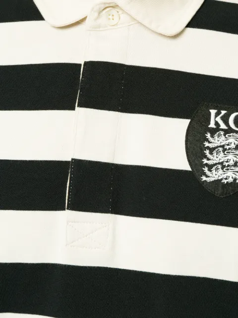 KENT & CURWEN LONG-SLEEVED LOGO POLO SHIRT