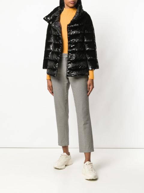 all saints long puffer coat