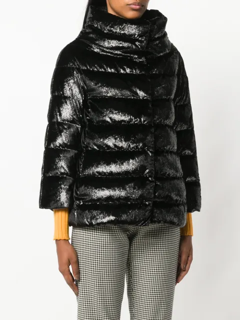 herno velvet puffer