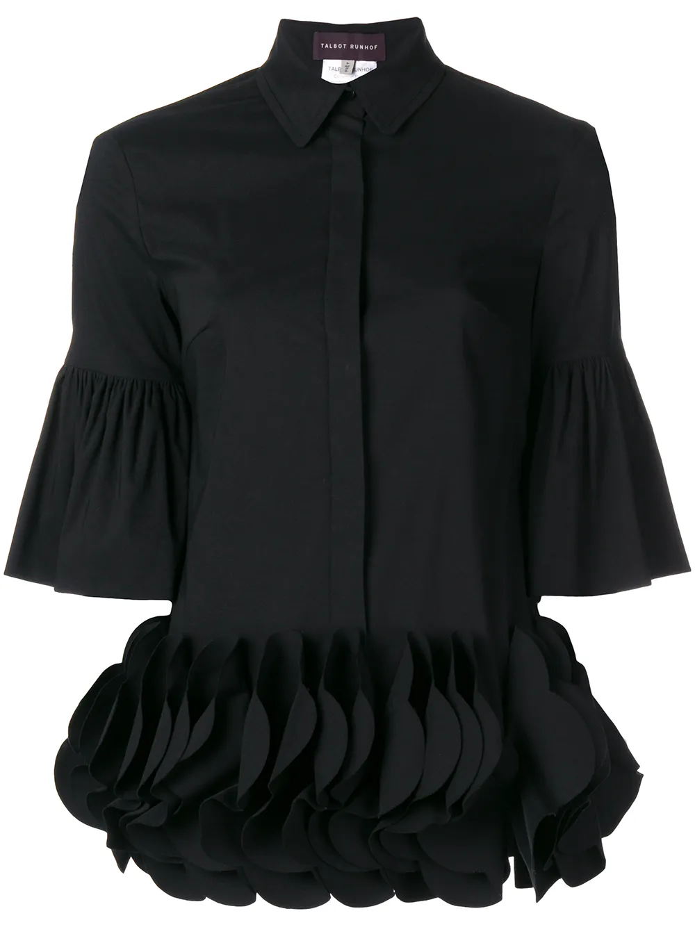 Talbot Runhof 'Palissy' Hemd - Schwarz