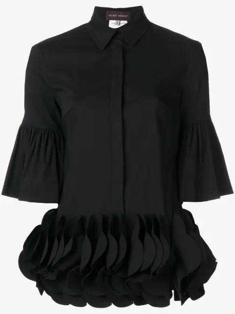 Talbot Runhof camisa Palissy