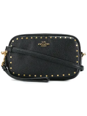 Coach Clutch Bags Women S Farfetch Coach Studded Clutch Bag