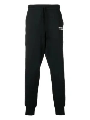 Y-3 graphic-logo Cuffed Trousers | FARFETCH RO