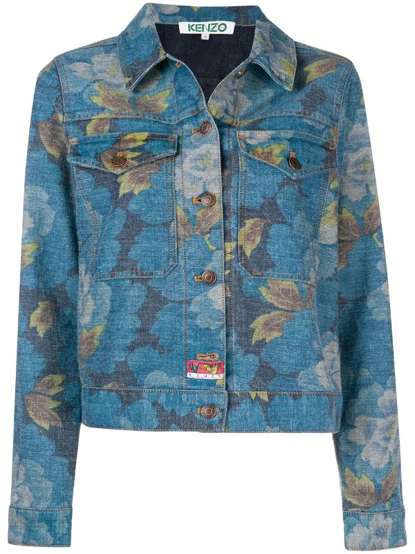 kenzo floral jacket