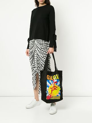 Kozik printed tote展示图