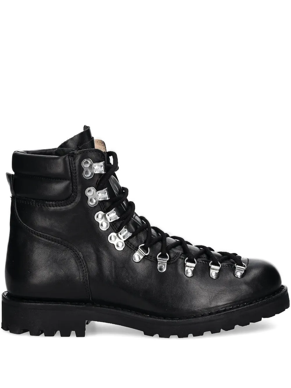 Astorflex Rockflex lace-up biker boots | Black | Image 1