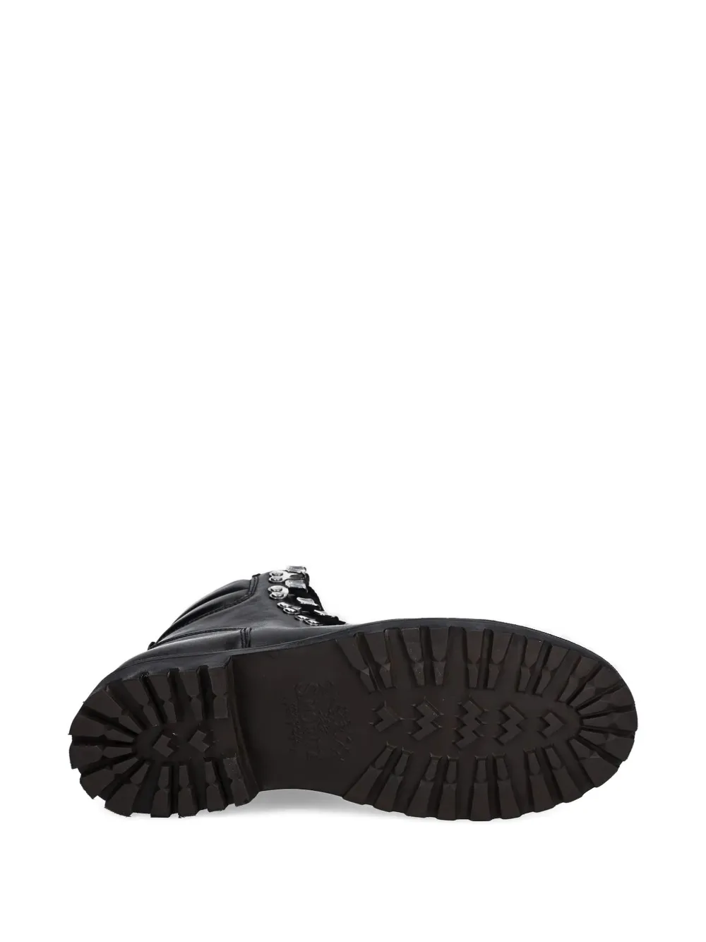 Astorflex enkellaarzen met veters Zwart