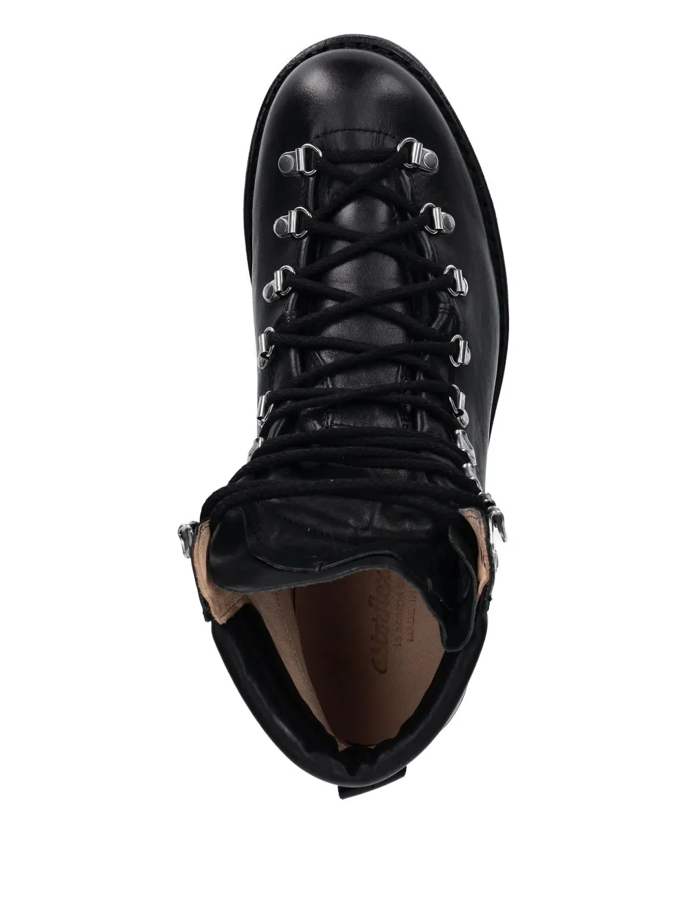 Astorflex enkellaarzen met veters Zwart