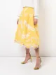 Oscar de la Renta embroidered a-line skirt