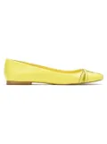 Sarah Chofakian Pati leather ballerinas - Yellow