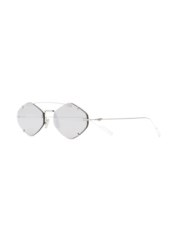 dior geometric sunglasses