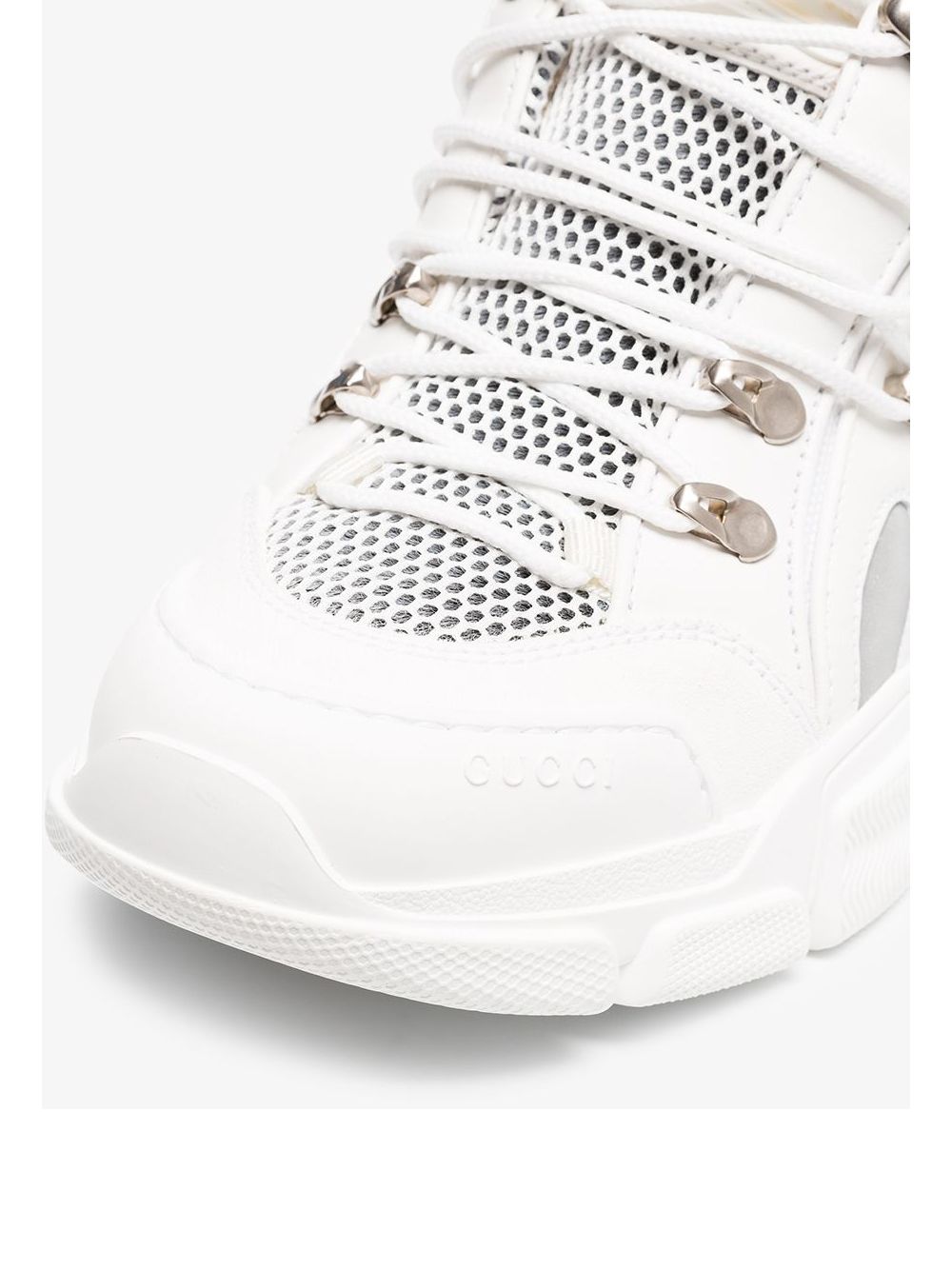 Tenis gucci flashtrek sales branco