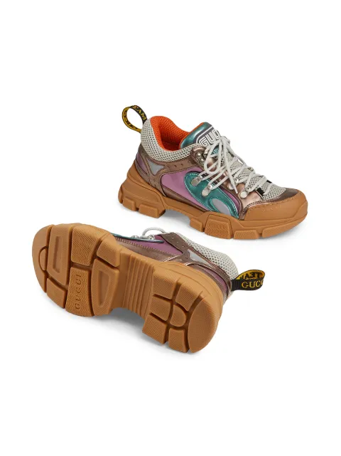 gucci flashtrek brown