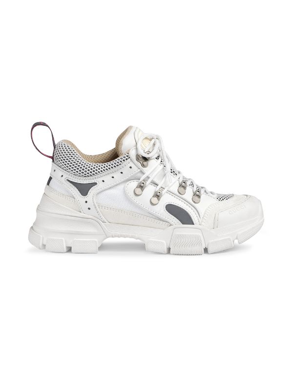 tenis gucci flashtrek branco