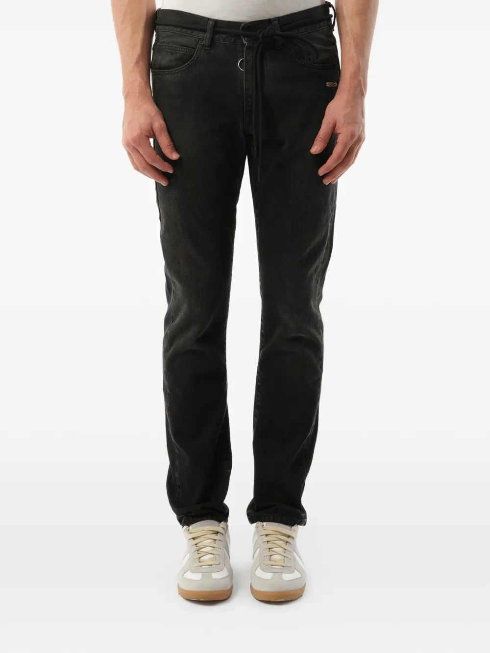 Off-White Jeans dritti - Nero