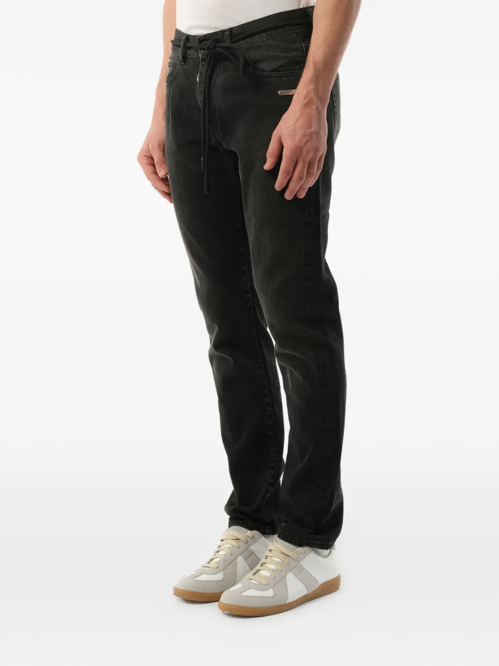  Off-white Vaqueros Rectos - Negro 