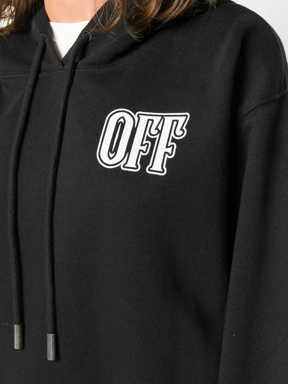 Off-White jersey trui Zwart