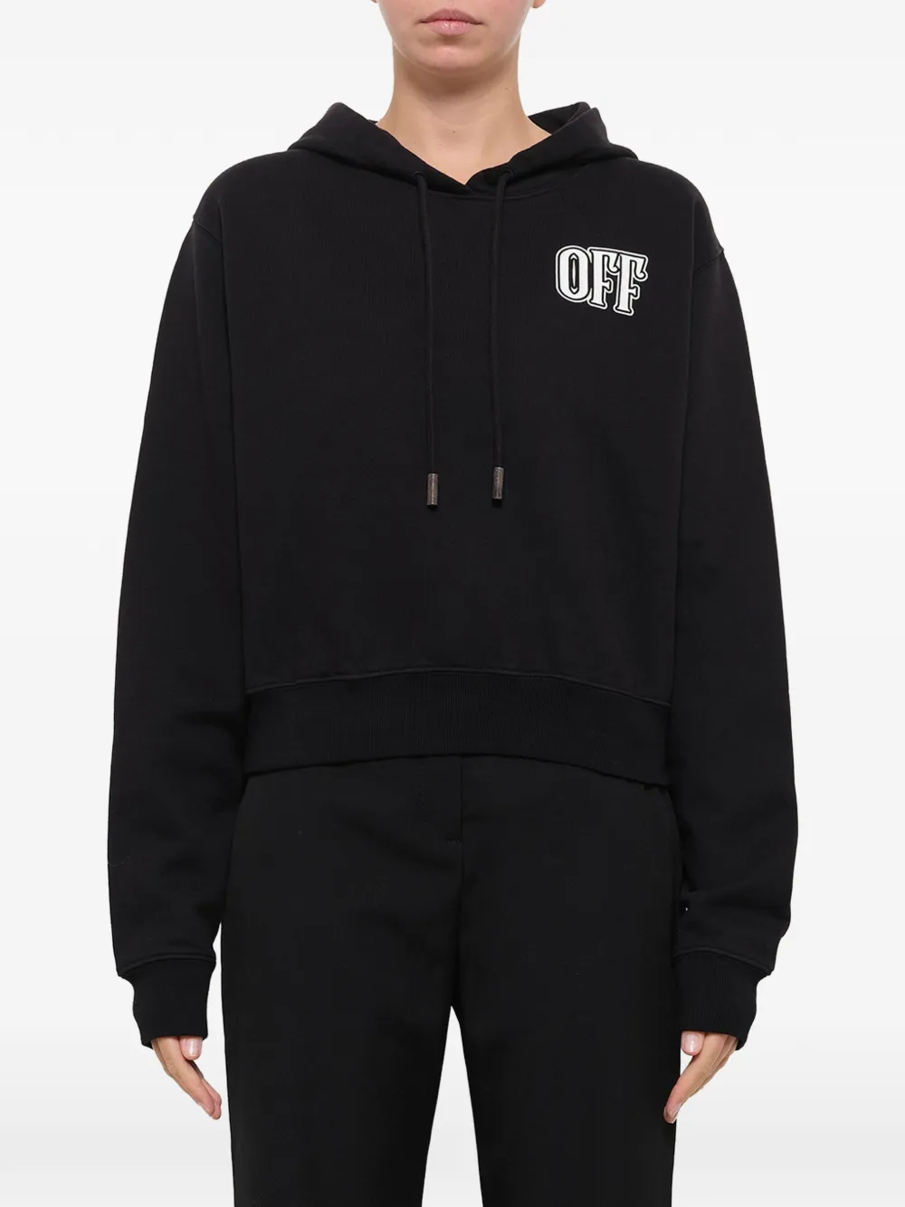 Off-White Klassischer Pullover - Schwarz
