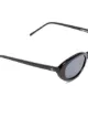Roberi & Fraud Black Betty Oval Sunglasses