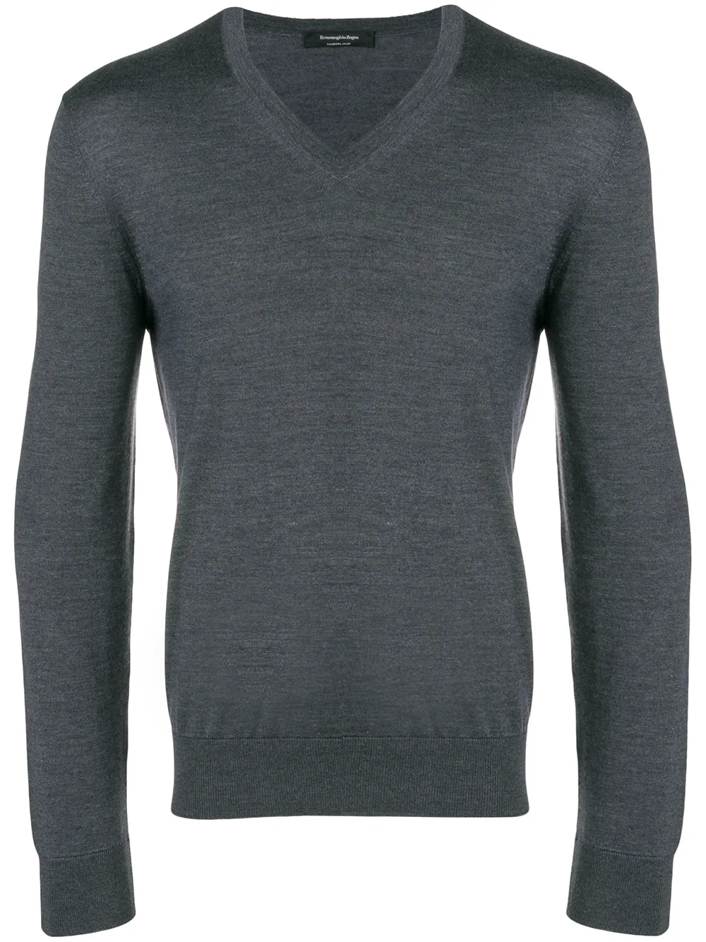 

Zegna v-neck jumper - Grey