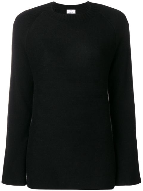 ALLUDE FLARED SLEEVE SWEATER
