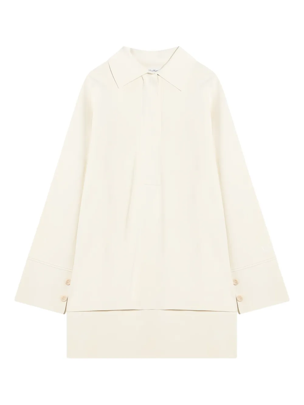 Max Mara vest verfraaid met veren Zwart