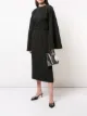 Imagen 2 de Sara Battaglia cape-style midi dress