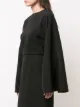 Sara Battaglia cape-style midi dress