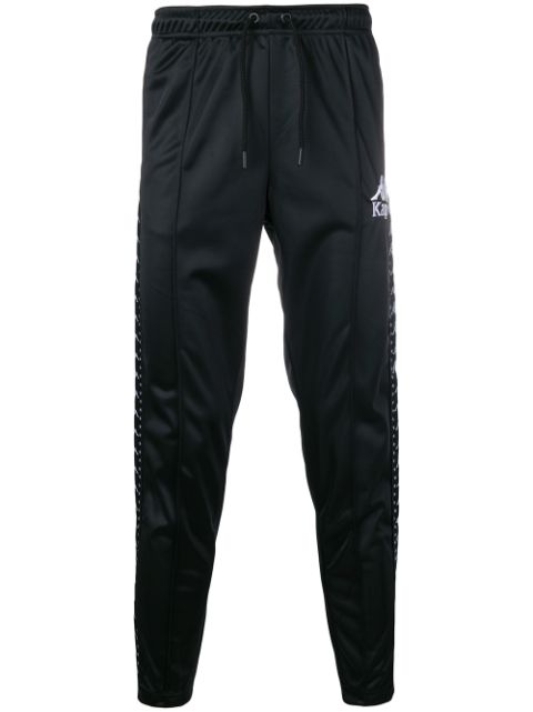 kappa slim fit track pants