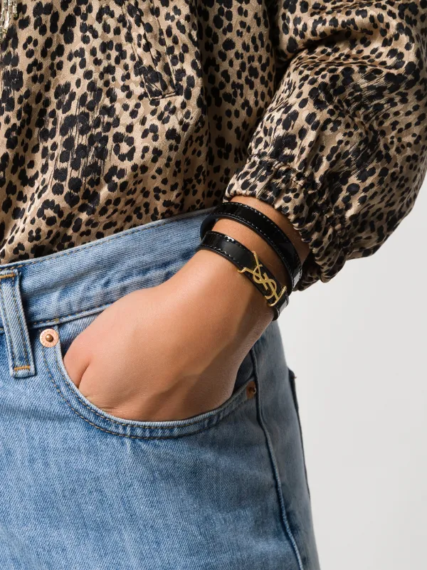 Saint Lau Ysl Double Wrap Bracelet Farfetch Saint Lau Ysl Double Wrap Bracelet Farfetch