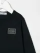 Dolce & Gabbana Kids بلوزة بشعار مخيوط بأكمام طويلة