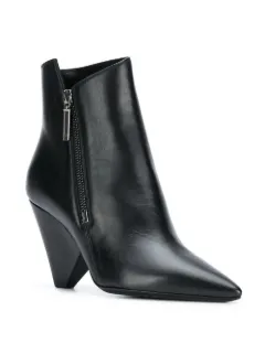 saint laurent niki ankle boots