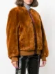 Nº21 Bomberjacke aus Faux Fur