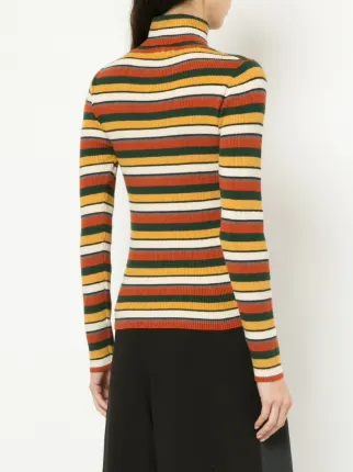 striped roll neck jumper展示图