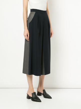 cropped culotte trousers展示图