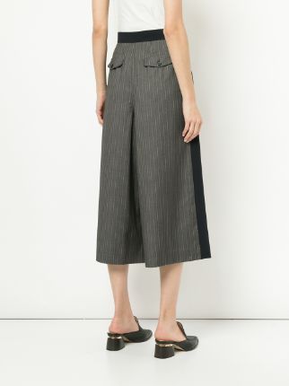 cropped culotte trousers展示图