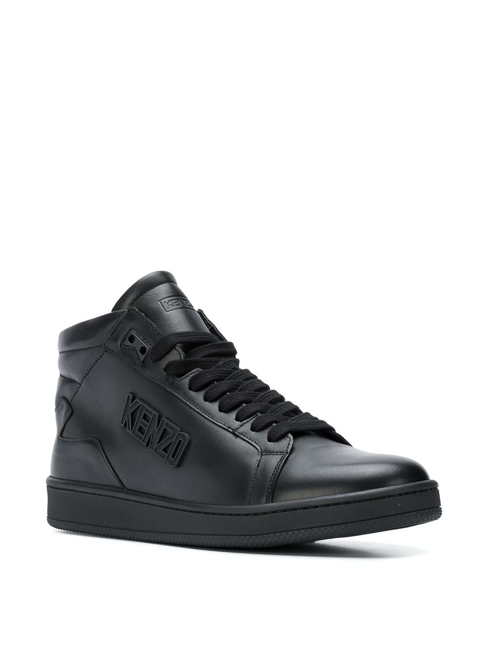 фото Kenzo hi-top logo sneakers