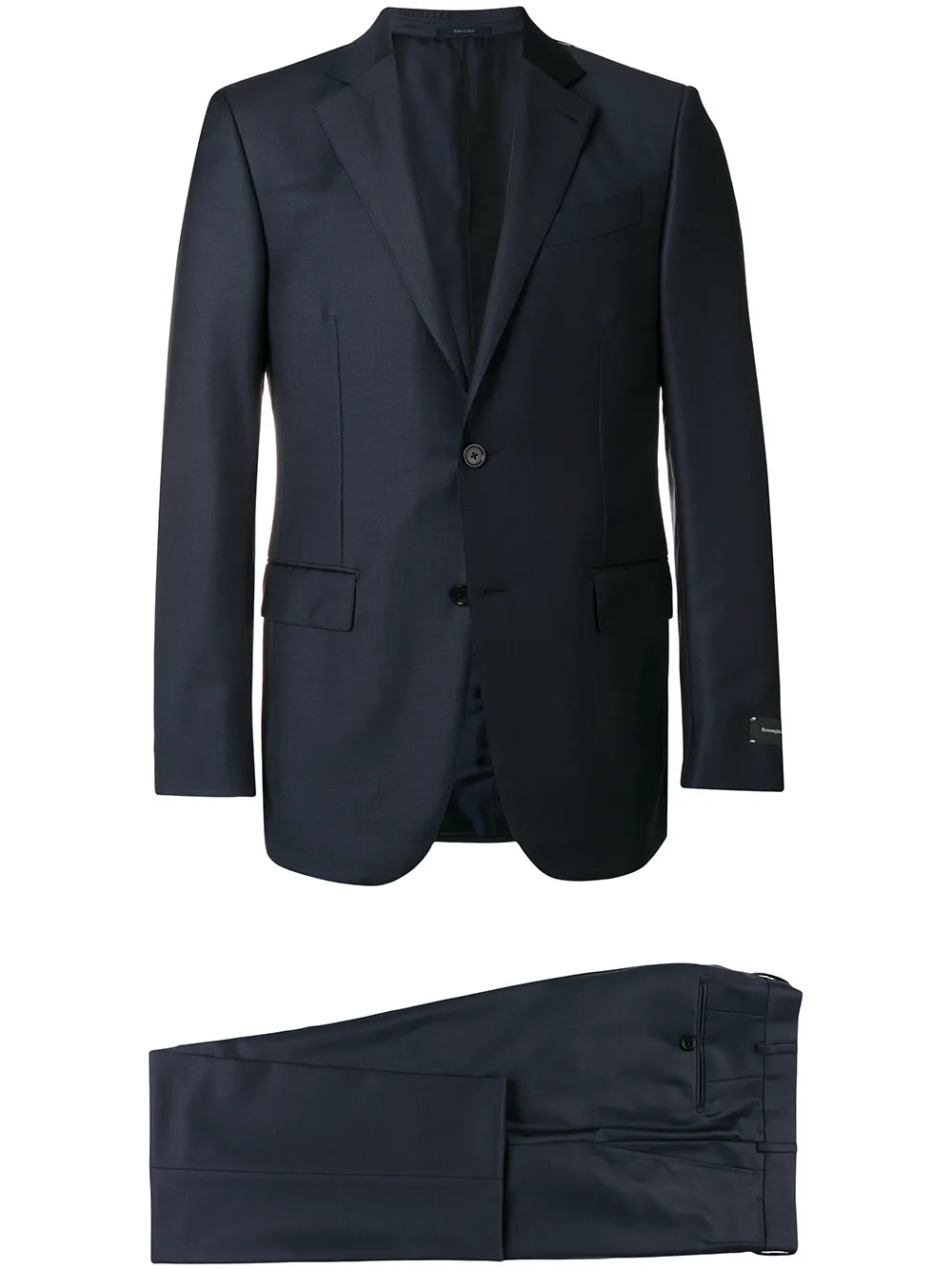 Zegna Men's Trofeo Milano Two-piece Wool Suit In Blue