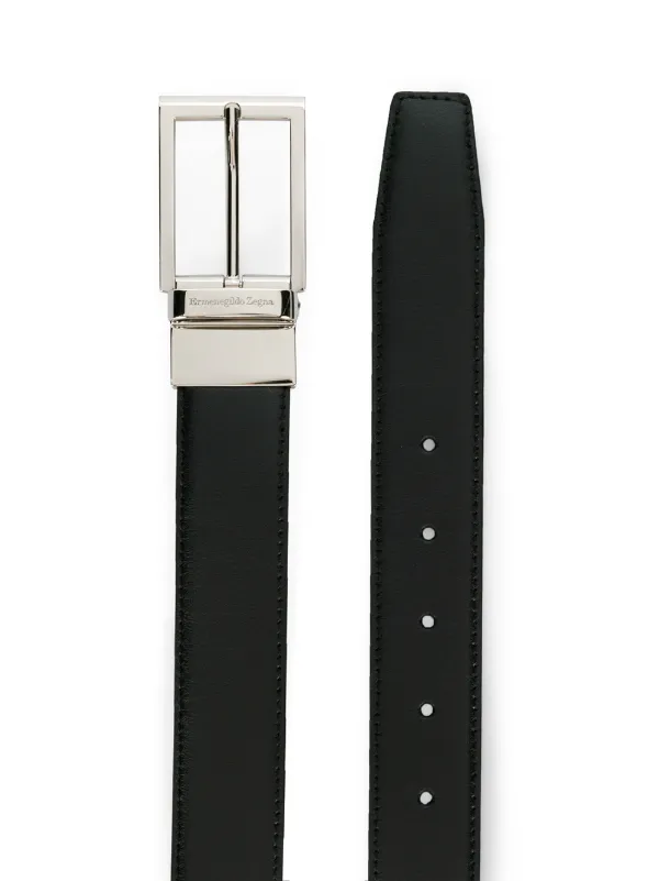 leather belt silver