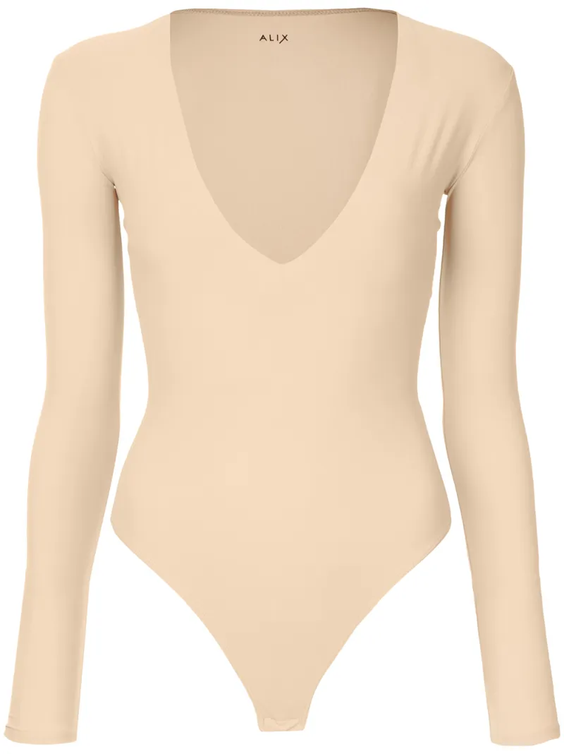 Click to view more detailed imagery on our partner's website Alix Irving Bodysuit In Neutrals