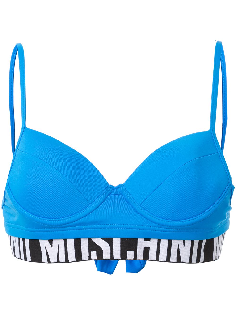 фото Moschino лиф бикини с логотипом