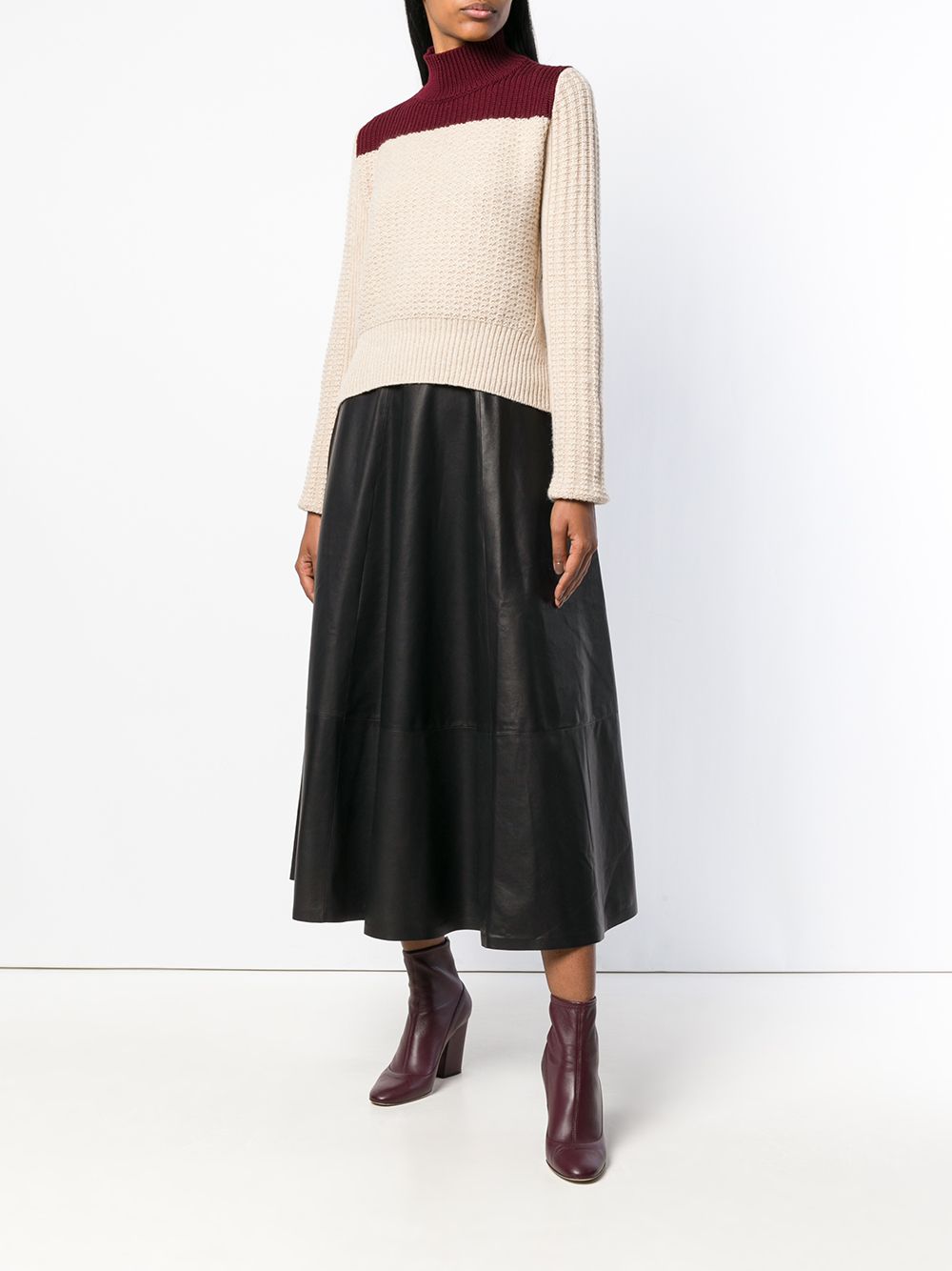 фото Loewe high waisted full skirt