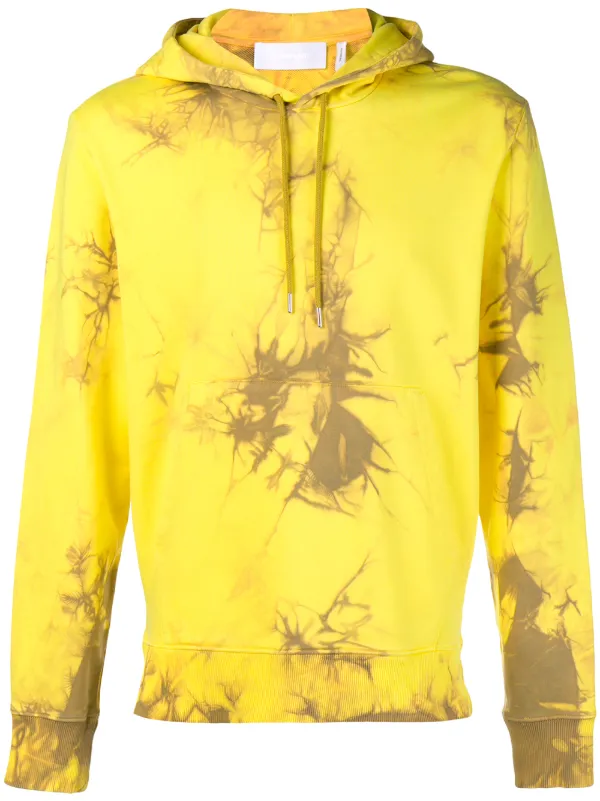 helmut lang hoodie yellow