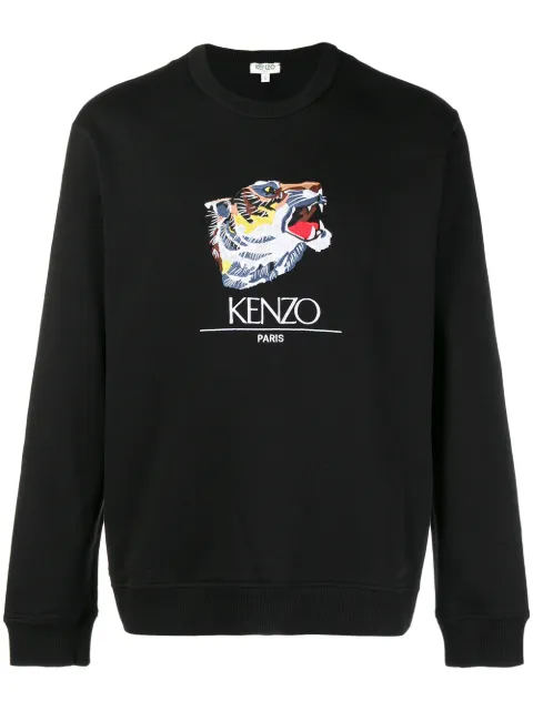 Kenzo sudadera con motivo Tigre