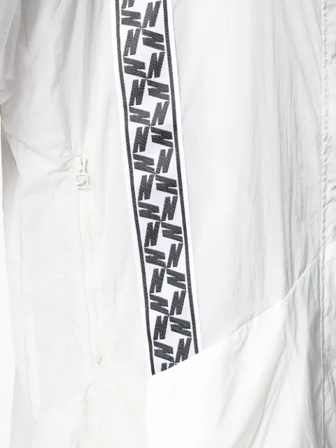 nike taped woven long jacket