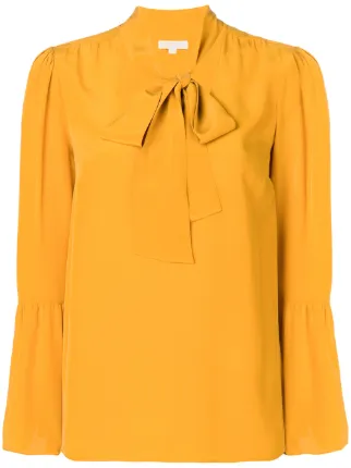 michael kors blouses yellow