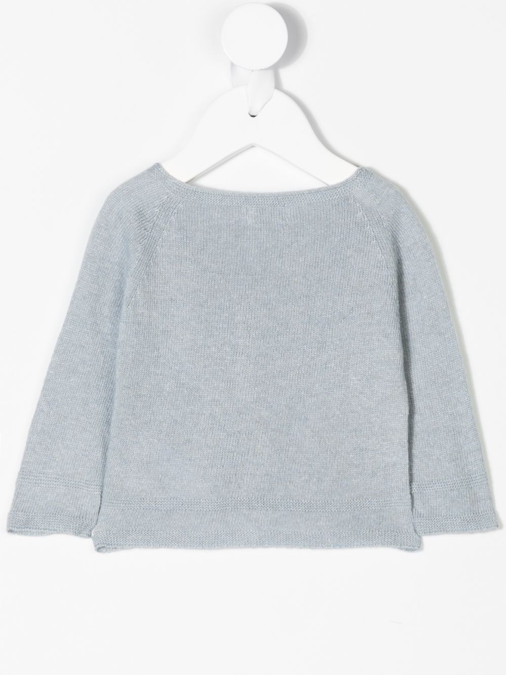 фото Knot raglan sleeve basic cardigan