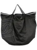 CHANEL Pre-Owned Sports Line Jumbo XL shoulder tote bag - Black